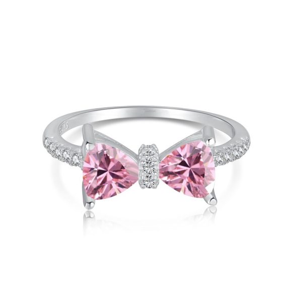 S925 Sterling Silver Bow Women's Ring - Image 4