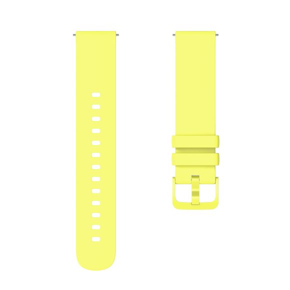 Flat Same Color Buckle Universal Silicone Strap - Image 6