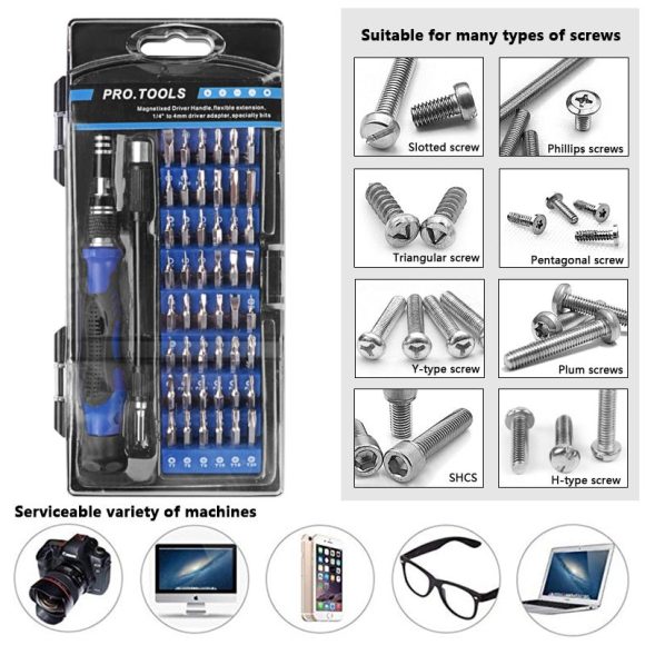 Handskit Screwdriver set Multifunctional Screwdriver Hand Tool Kit for Phone Tablet Compute Repair Maintenance Tool Hand Tools - Image 3