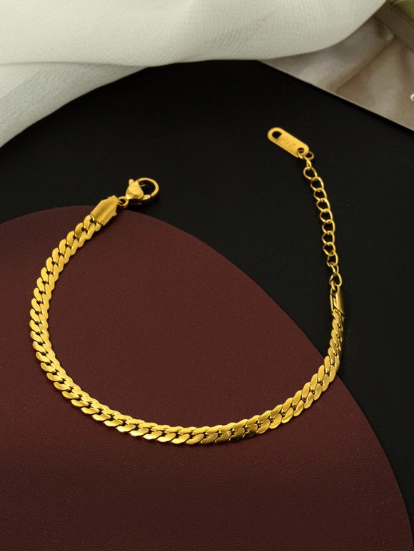 Advanced Hip Hop Cuba Metallic Titanium Steel Bracelets - Image 2