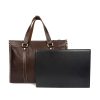 First Layer Cowhide Oily Leather Shoulder Messenger Bag - Image 2
