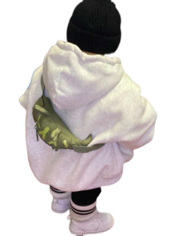 Cartoon Cute Green Lizard Bag Chameleon Children's Bags - Image 5