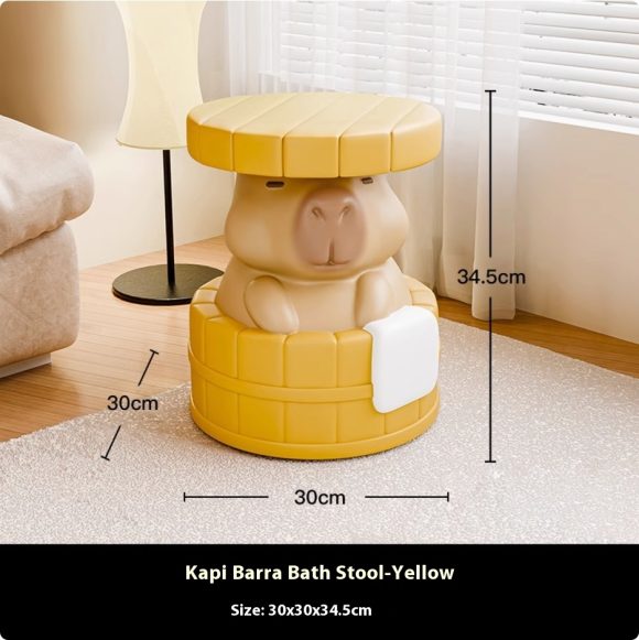 Capibala Creative Cute Entry Shoes Home Stool - Image 2