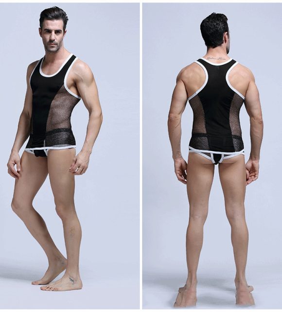 Men's Vest Mesh Ultra-thin Sports And Leisure Fitness Base - Image 2