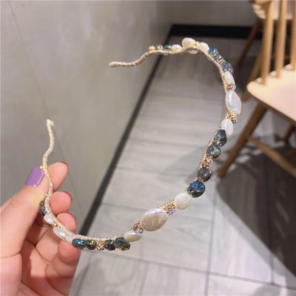 Hairpin Rhinestone Headband Forest Fairy Delicate Hair - Image 4