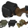Hunting Gun Accessories Adjustable Rifle Shotgun Tactical Buttstock Cheek Rest Shooting Pad Ammo Case Cartridges Holder Pouch
