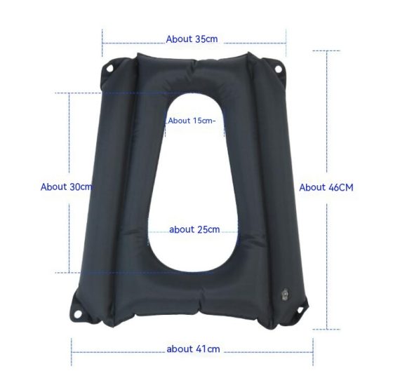 Inflatable Toilet Seat Cushion Elderly Tail Vertebra Hip Decompression Pad - Image 6