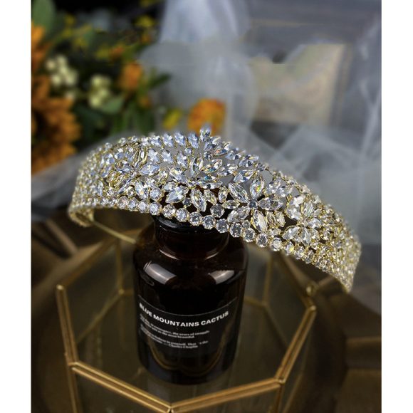 Luxury New Queen's Zircon Crown Jewelry - Image 3