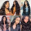 Wig European And American Lace Wigs Chemical Fiber Headgear Front Lace Long Roll - Image 6