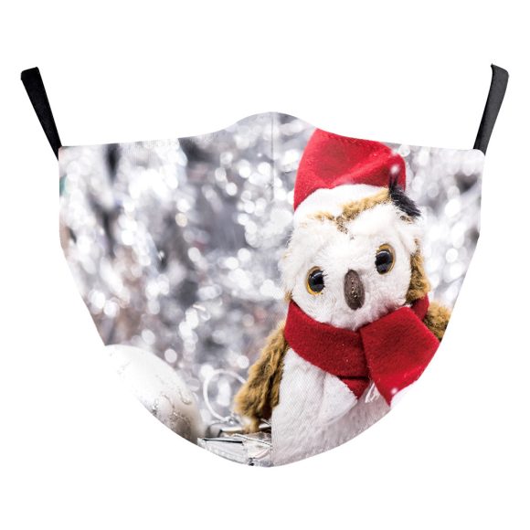 Christmas Digital Printing Double-layer Dust Mask - Image 8