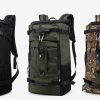 New double shoulder bag Oxford cloth bags male outdoor backpack large capacity baggage bag multifunction hiking bag - Image 8