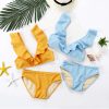 Ladies V-Neck Bikini Two Piece Set - Image 5