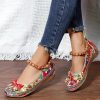 Women's Plus Size Ethnic Style Platform Sandals - Image 3