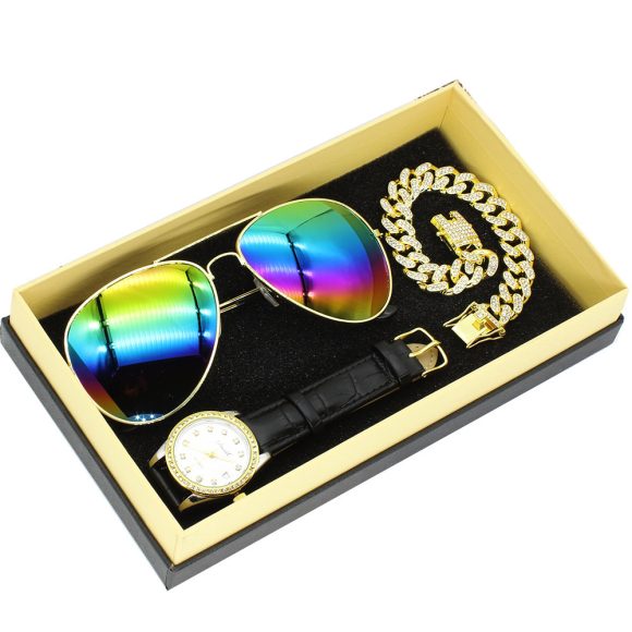 Sunglasses Women's High Sense Bracelet Watch Suit - Image 4