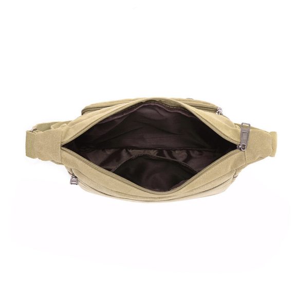 Simple Layered Retro Fashion Men's Messenger Bag - Image 10