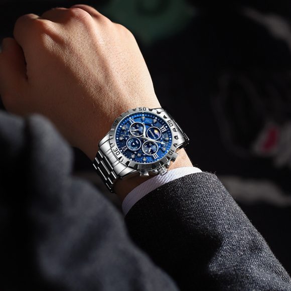 Men's Business Non-mechanical Luminous Waterproof Quartz Fashion Watch - Image 8