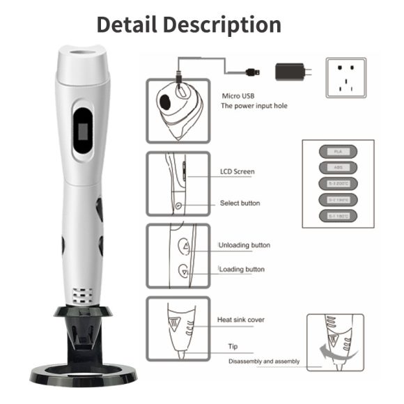New 3D Printing Pen Painting DIY Creation - Image 3
