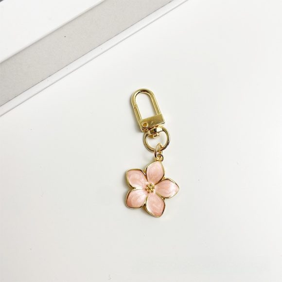 Pendant Creative Cherry Blossom Cartoon Key Button - Image 2