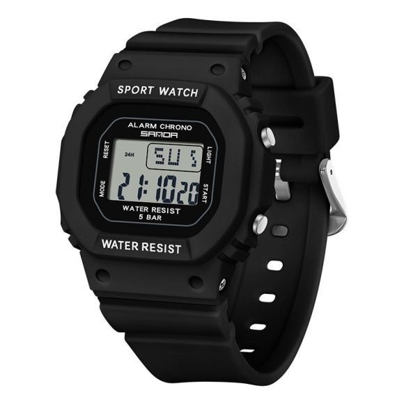 Square Electronic Watch Colorful Creativity For Male And Female Students - Image 3