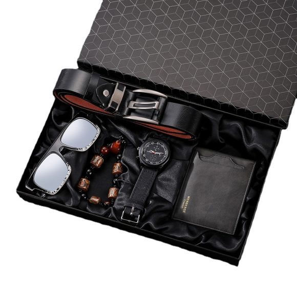 Simple Casual Men's Watch Set 5-piece Set Quartz Watch - Image 6