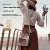 Drawstring Micro Single Camera Shoulder Bucket Bag