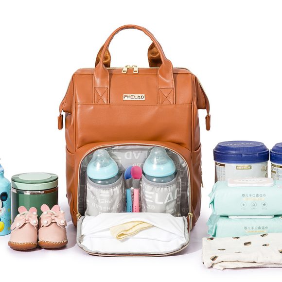 Solid Color Waterproof Fashion All-match Portable Backpack - Image 4