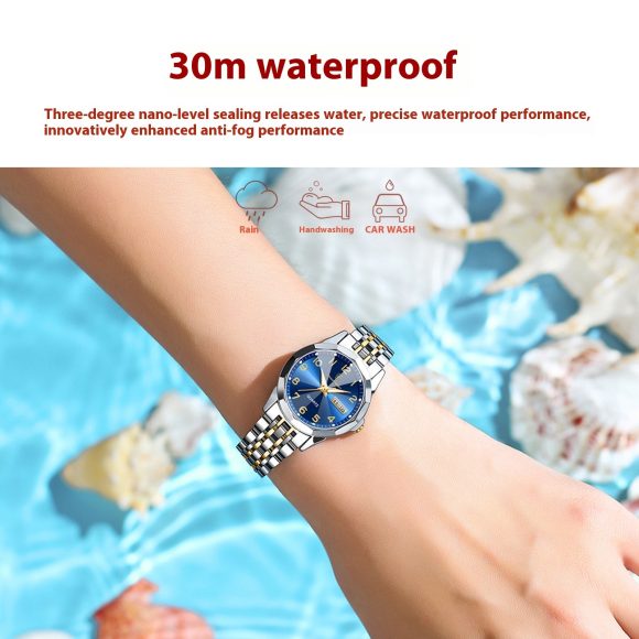 Women's Waterproof Double Calendar Watch - Image 7