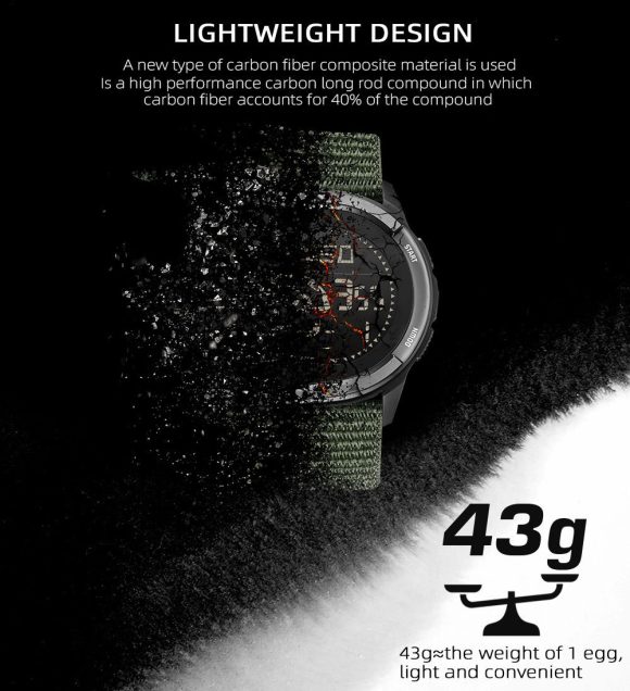 Simple Compass Pedometer Outdoor Smart Watch - Image 3