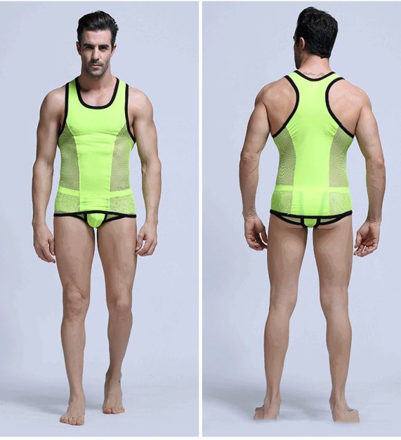Men's Vest Mesh Ultra-thin Sports And Leisure Fitness Base - Image 3