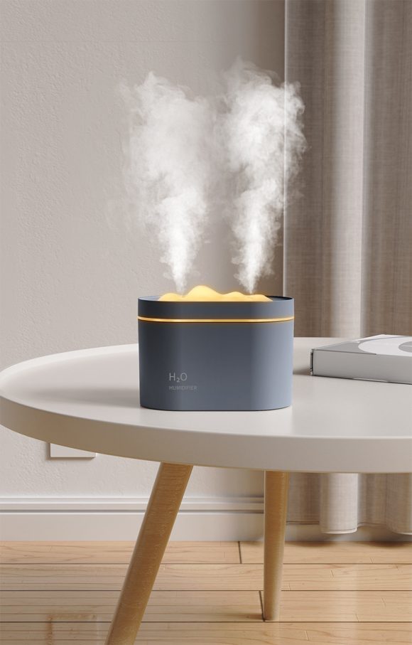 New USB Dual Spray Humidifier For Home Office - Image 3