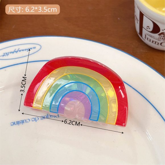 Cropped Hair Clip All-match Back Head Small Shark Clip - Image 10