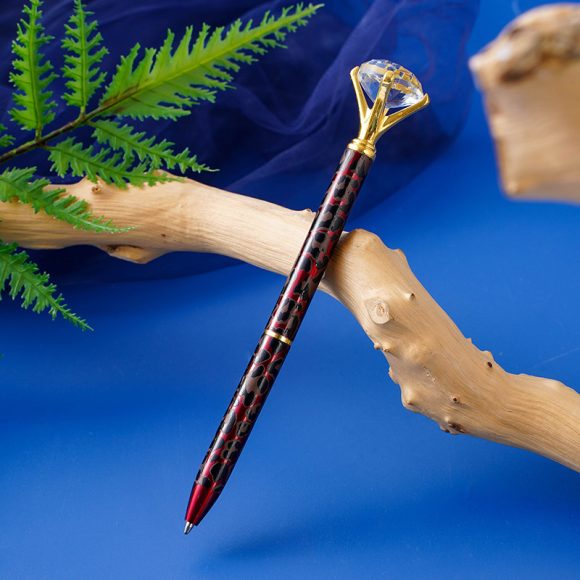 Leopard Diamond Ballpoint Pen Metal - Image 4