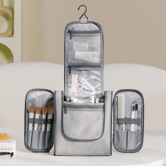 Large Capacity Hook Toiletry Bag Travel Portable - Image 5