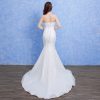 Wholesale new bride wedding fashion lace fishtail skirt Slim Skinny tail wedding dress D92 - Image 8