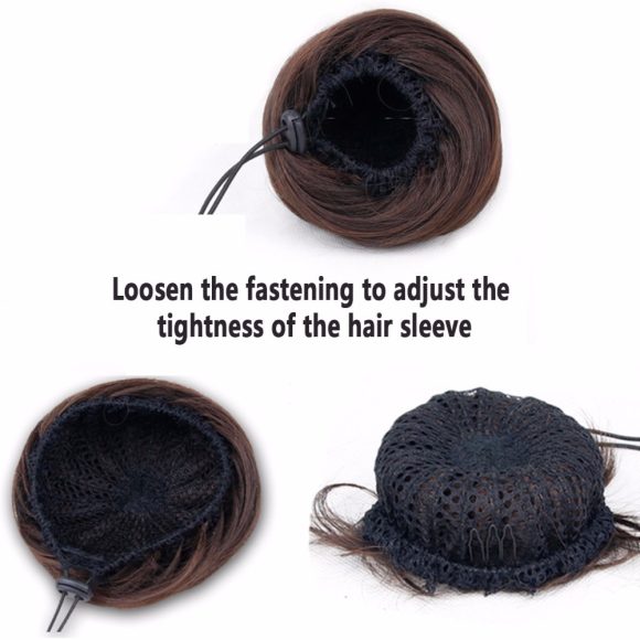 Wig with flower buds - Image 2