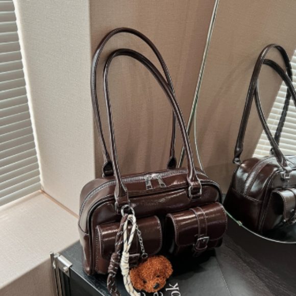 Shoulder Bag, Large Capacity Small Square Bag - Image 7
