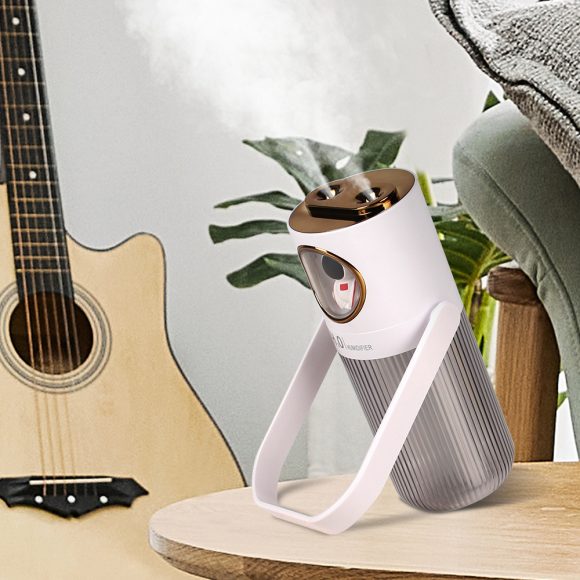 HOMEFISH 2023 New Arrival 300ml Humidifier 2000mah Battery Operation Air Humidifier For Bedroom - Image 7