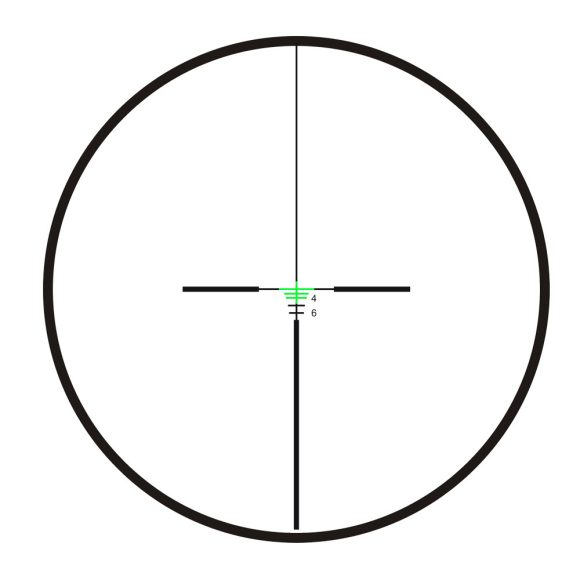Maku metal sight 4x32 eating chicken outdoor sports quadruple lens - Image 4