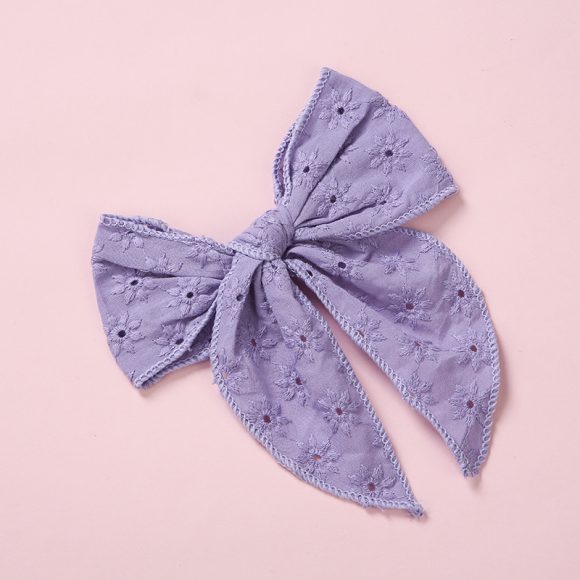 One Word Clip Color Cotton Baby Girl Hairpin - Image 9