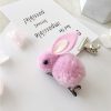 Hair ball rabbit hair ring - Image 9