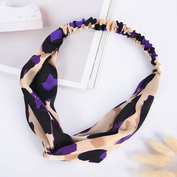 Elastic cross hair band - Image 3