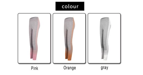 Gym High Waist Leggings Women Knitted Workout Running Yoga Pants - Image 2
