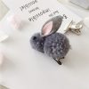Hair ball rabbit hair ring - Image 2