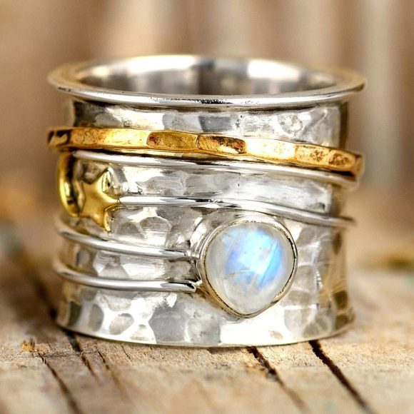 Creative Simple Star Moon Crystal Lady - Image 3