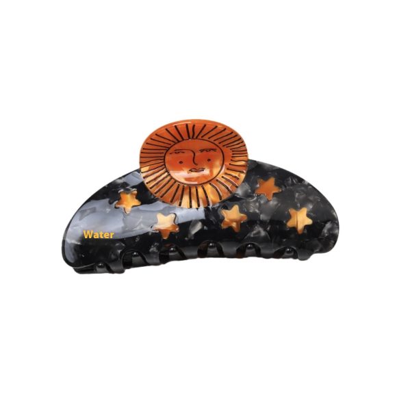 Snail Sunflower Angel Acetate Hair Clip - Image 4