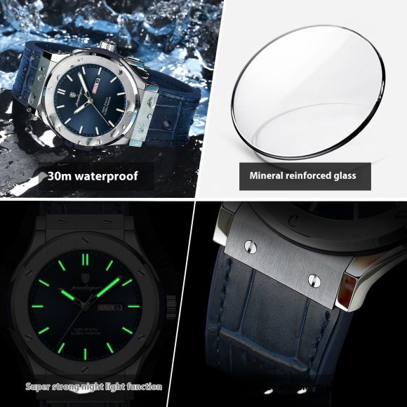 Men's Waterproof Luminous Quartz Watch - Image 8