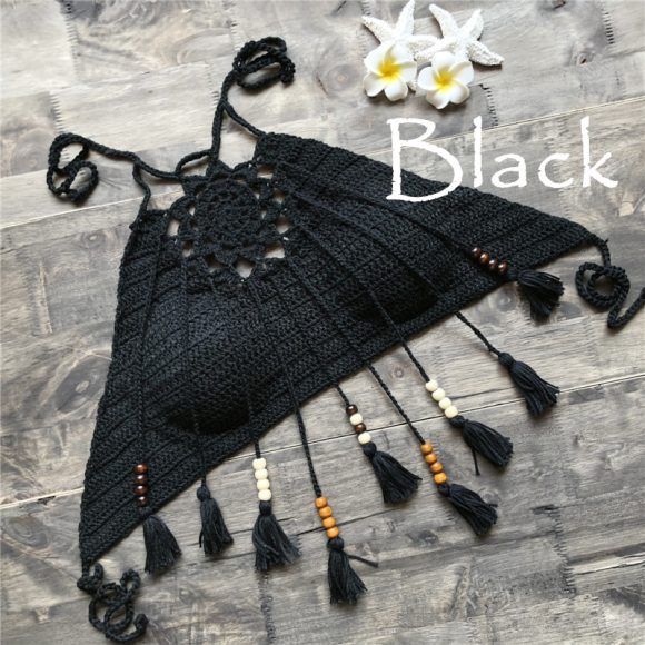 Tassel bohemian swimsuit - Image 6