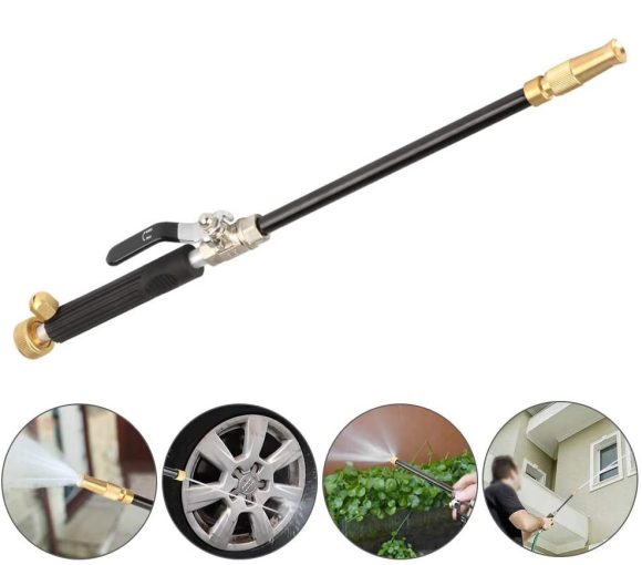 High Pressure Adjustable Nozzle Garden Car Wash Water Gun - Image 4