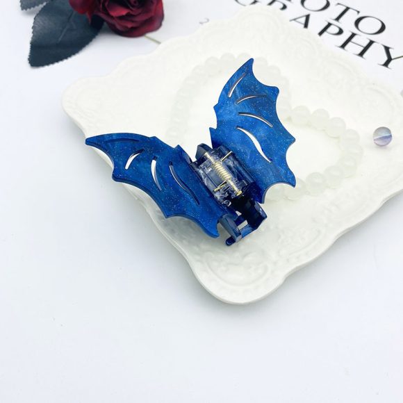 Bat Barrettes Halloween Funny Girl - Image 8