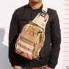 Hot Style Canvas Riding Pack Camouflage Field Sports Small Chest Bag Single Shoulder Oblique Cross Outdoor Tactical Package. - Image 5